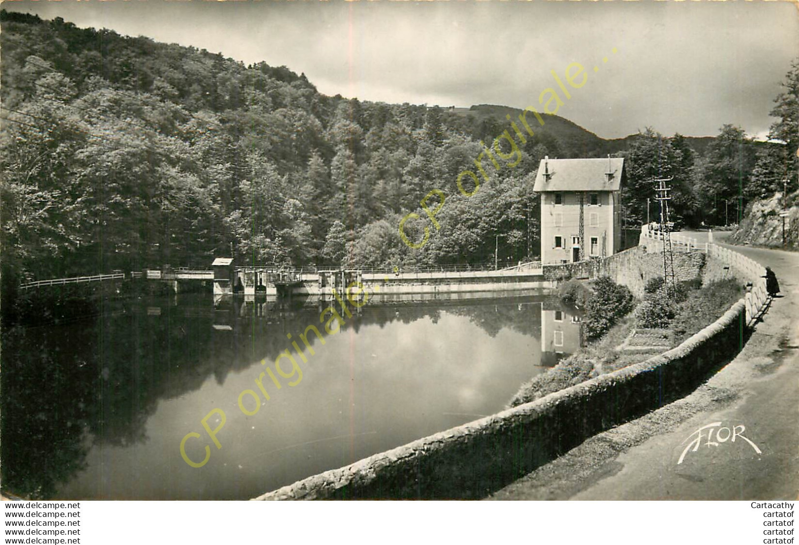 63.  LA BOURBOULE .   Barrage Sur La Dordogne . - La Bourboule