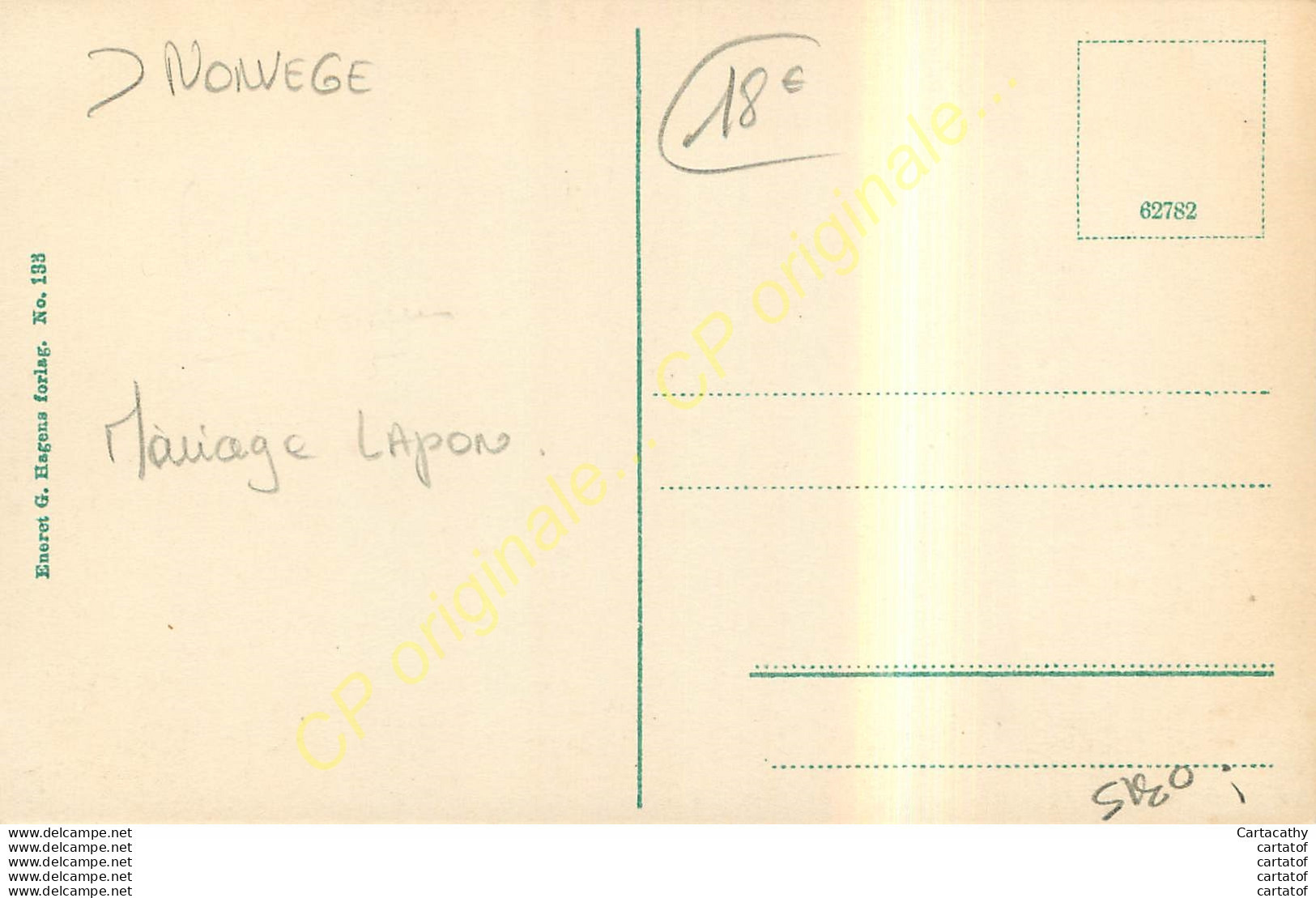 Norvège .  Brudevielse Finnebrud . Mariage ( Lapon ? ) . - Noruega