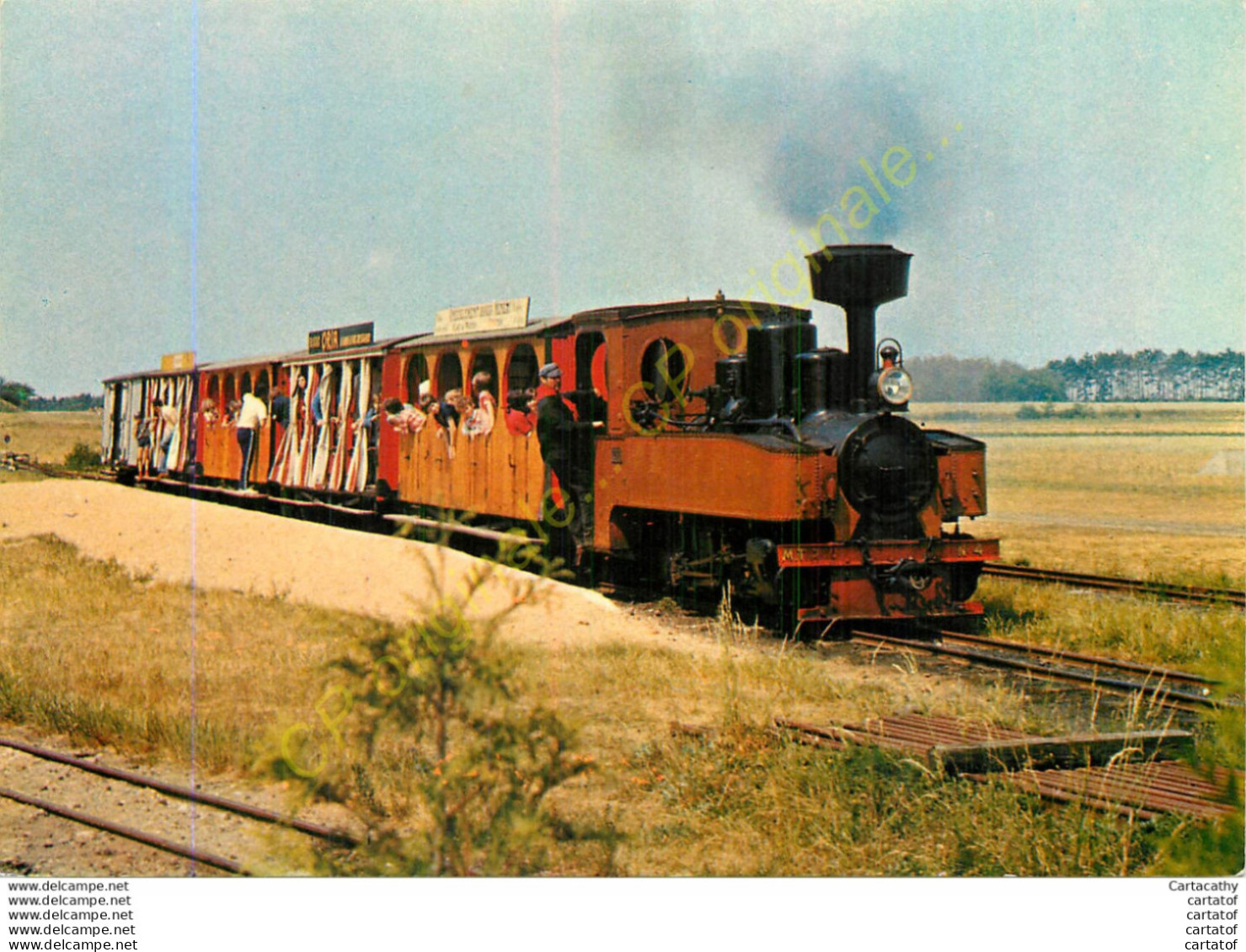 45. PITHIVIERS . Musée Des Transports . Le Train Au Terminus De Bellébat . - Pithiviers