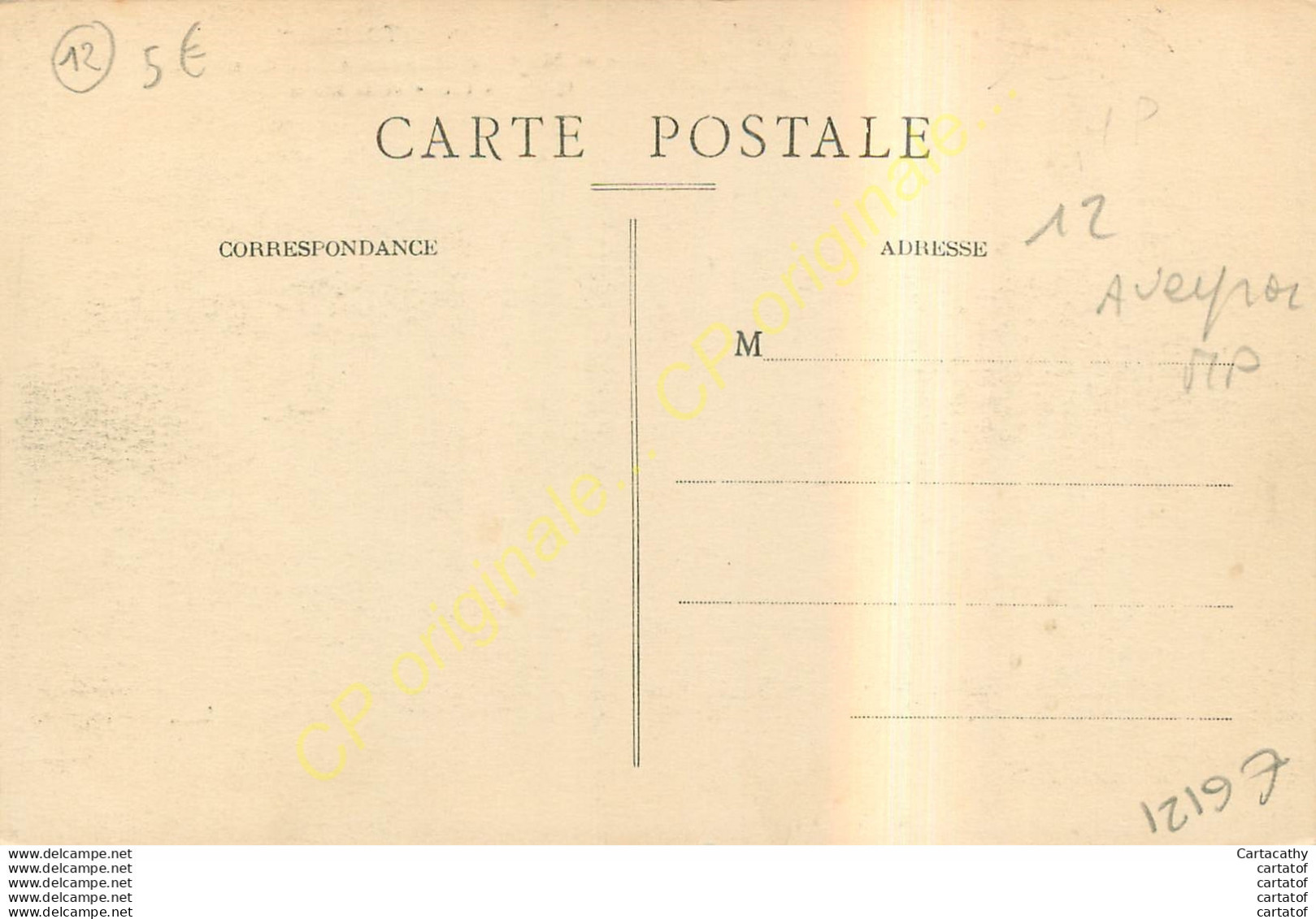 12.  Route De MUR DE BARREZ à SAINTE-GENEVIEVE . - Autres & Non Classés