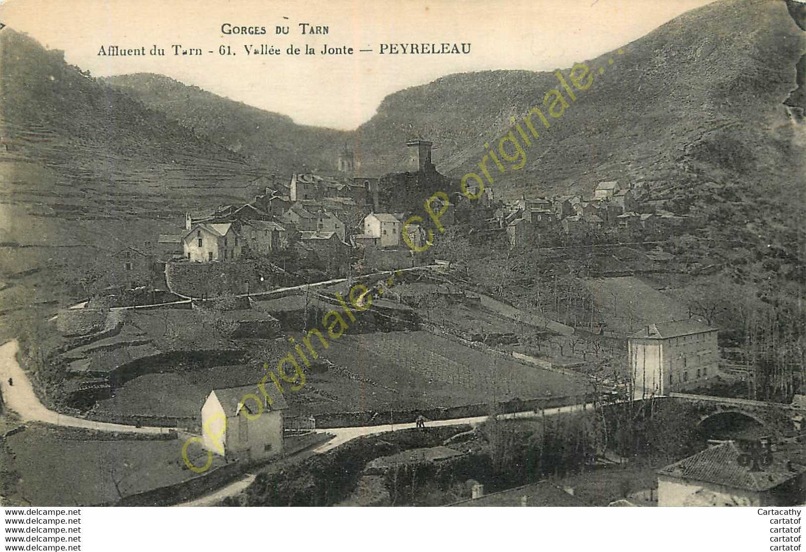 12.  PEYRELEAU . Vallée De La Jonte . - Other & Unclassified