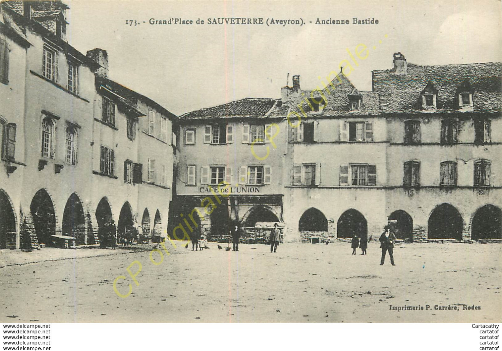 12.  SAUVETERRE . Grand'Place . - Autres & Non Classés