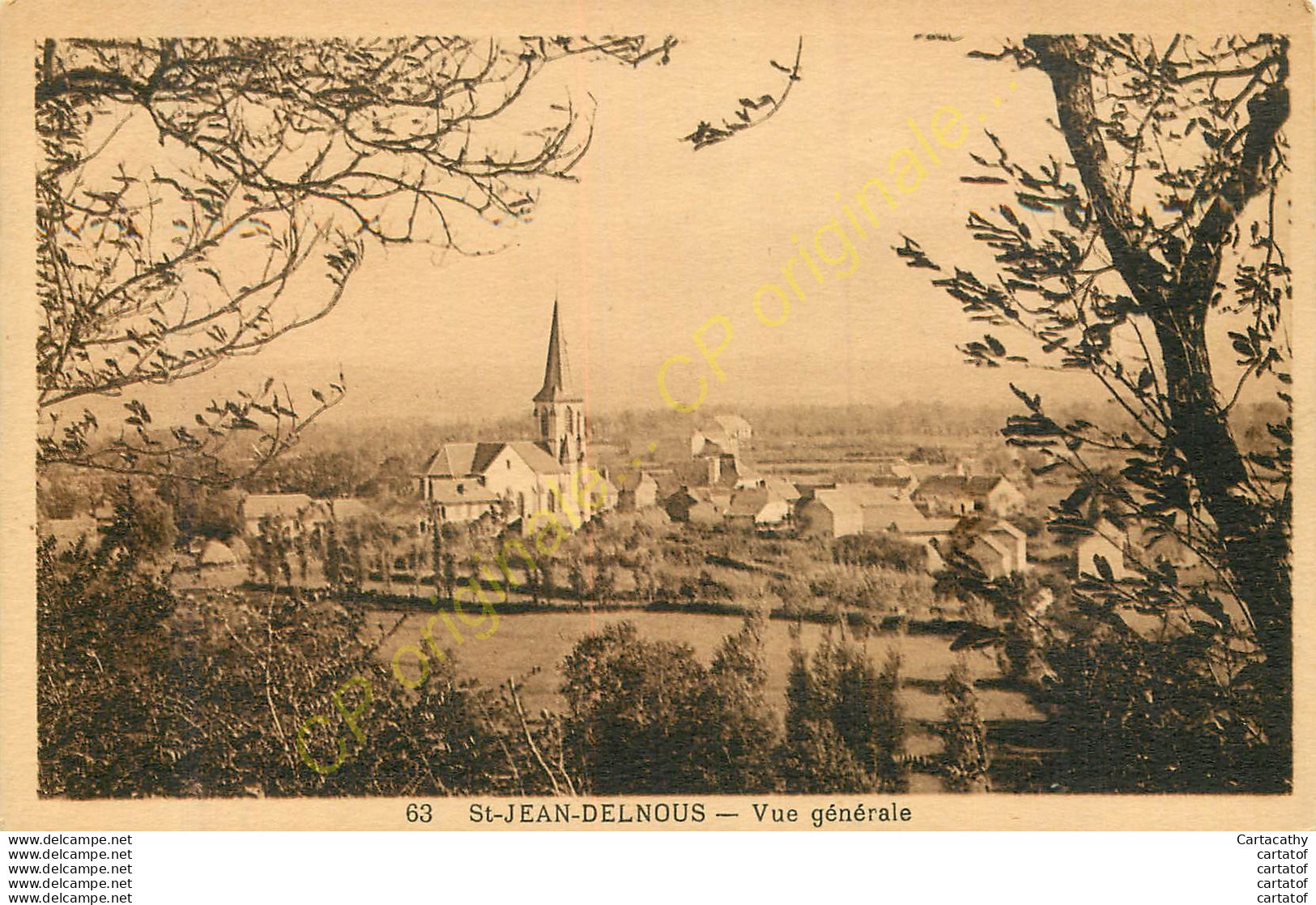 12.  SAINT JEAN DELNOUS .  Vue Générale . - Andere & Zonder Classificatie