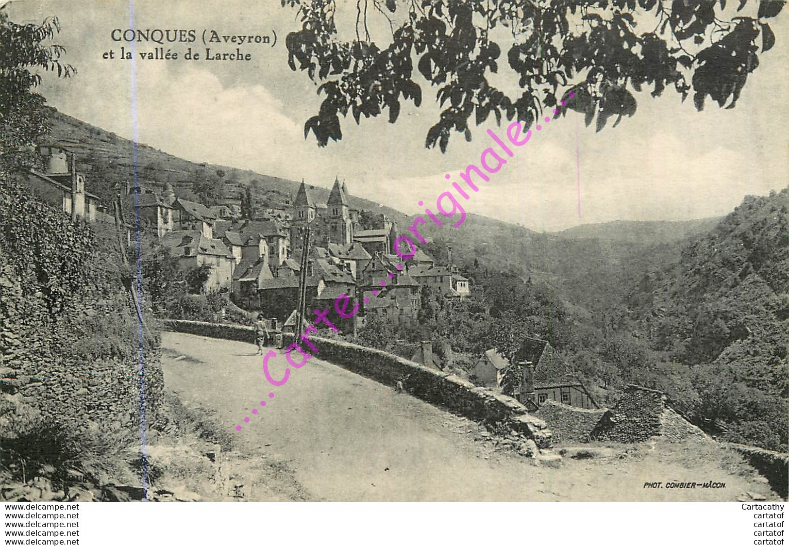 12.  CONQUES .  Et La Vallée De Larche . - Autres & Non Classés