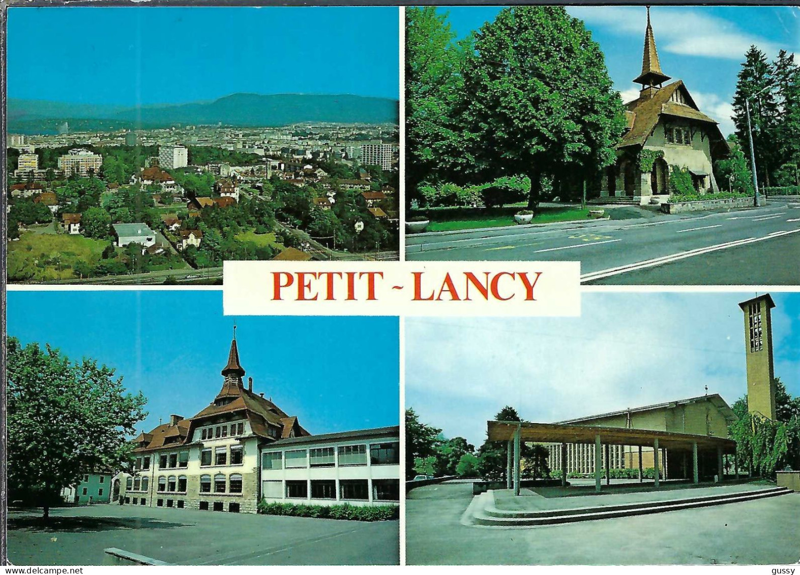 SUISSE Ca.1984: CP Ill. De Genève Pour Vandoeuvres - FDC