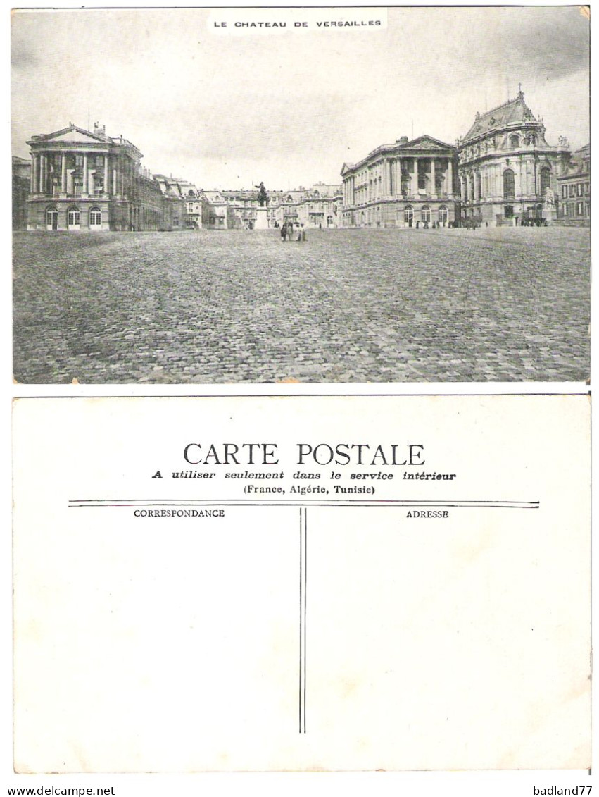 78 - VERSAILLES - Le Château      (non Circulée) - Versailles (Castillo)