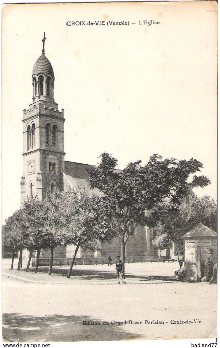 85 - CROIX-de-VIE - L Eglise  - Saint Gilles Croix De Vie