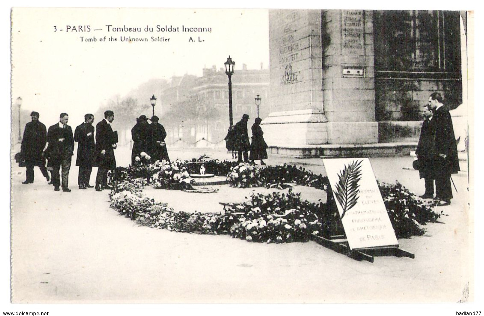 75 - PARIS - Tombeau Du Soldat Inconnu - Sonstige & Ohne Zuordnung