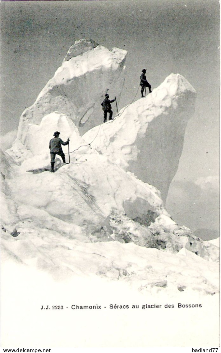74 - CHAMONIX - Séracs Au Glacier Des Bossons - Chamonix-Mont-Blanc