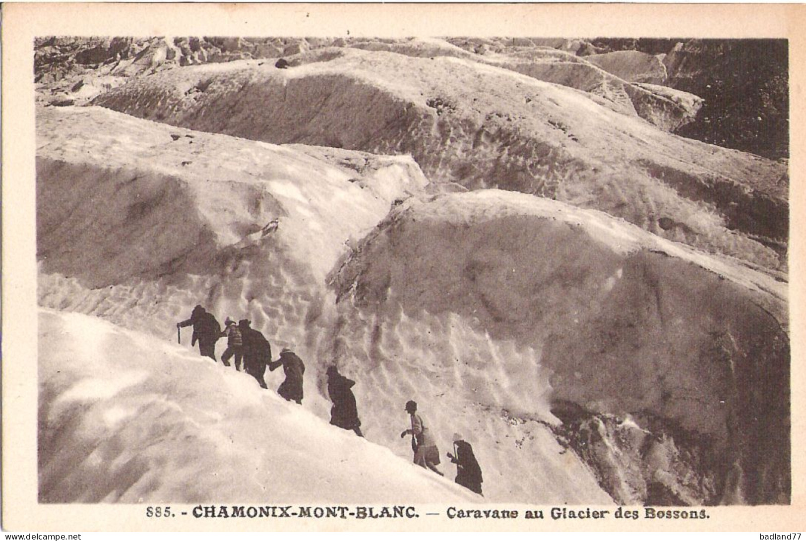 74 - CHAMONIX - Caravane Au Glacier Des Bossons - Chamonix-Mont-Blanc