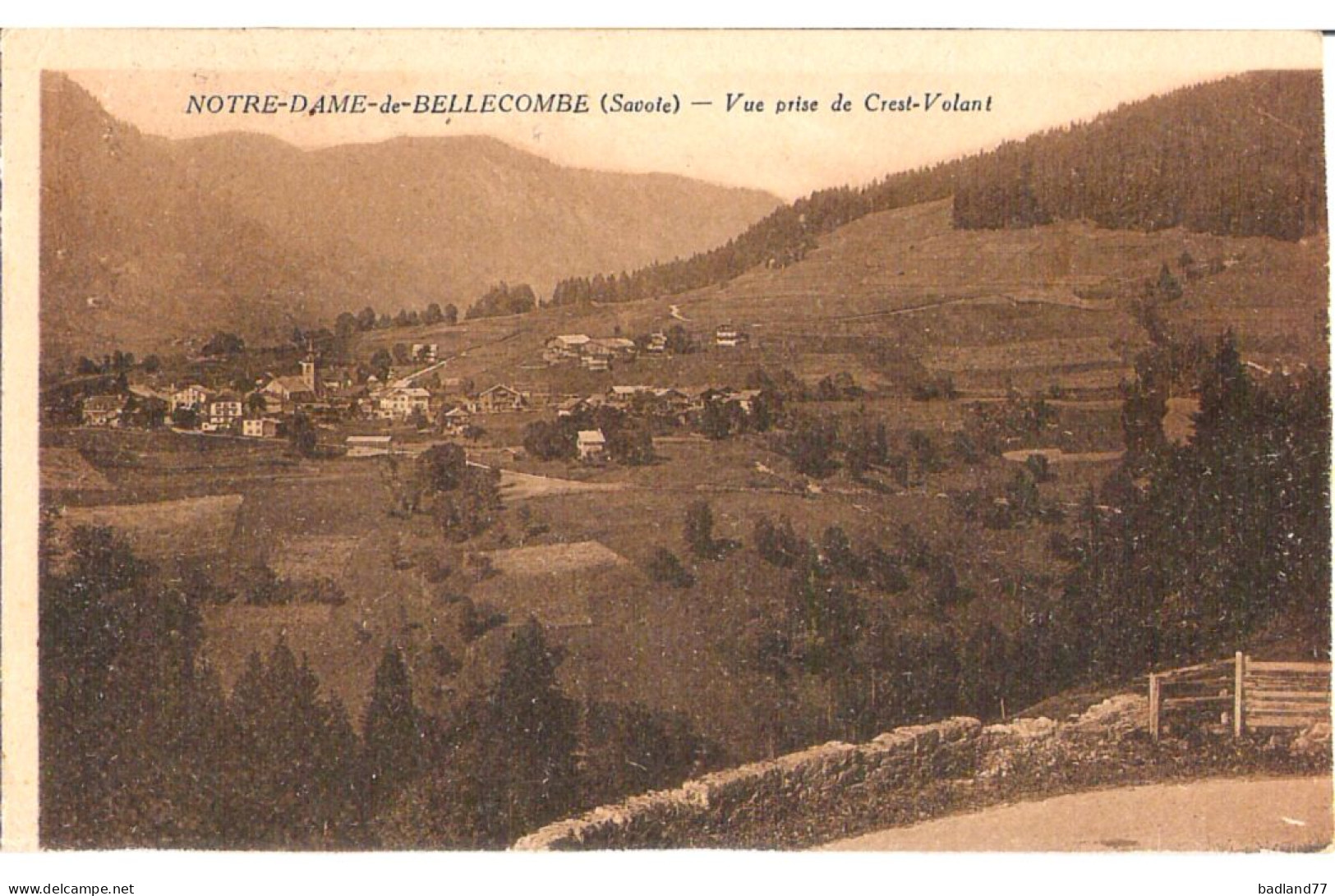 73 - NOTRE-DAME-de-BELLECOMBE - Vue Prise De Crest-Volant - Autres & Non Classés