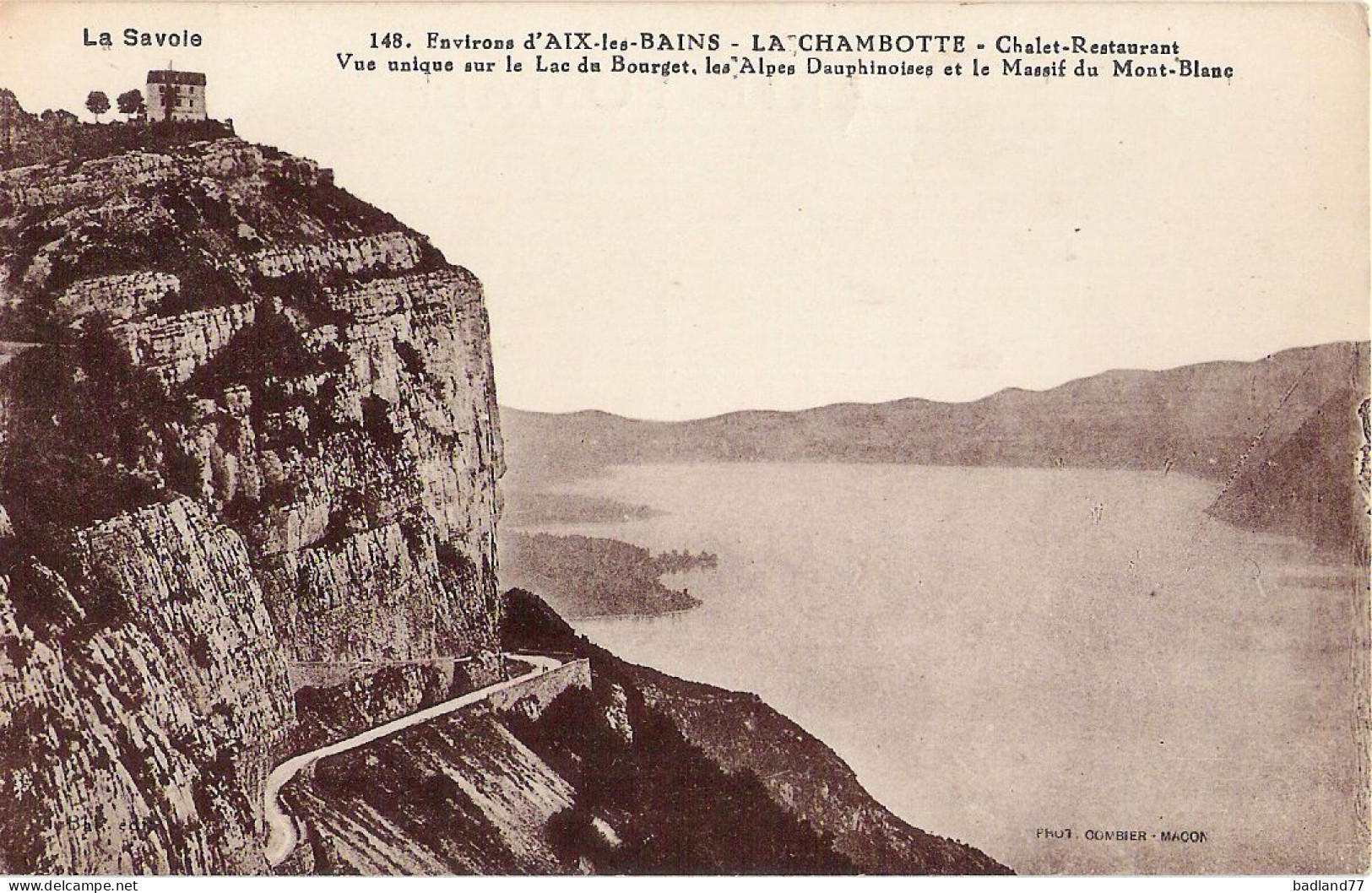 73 - LA CHAMBOTTE - Vue Lac Du Bourget - Andere & Zonder Classificatie