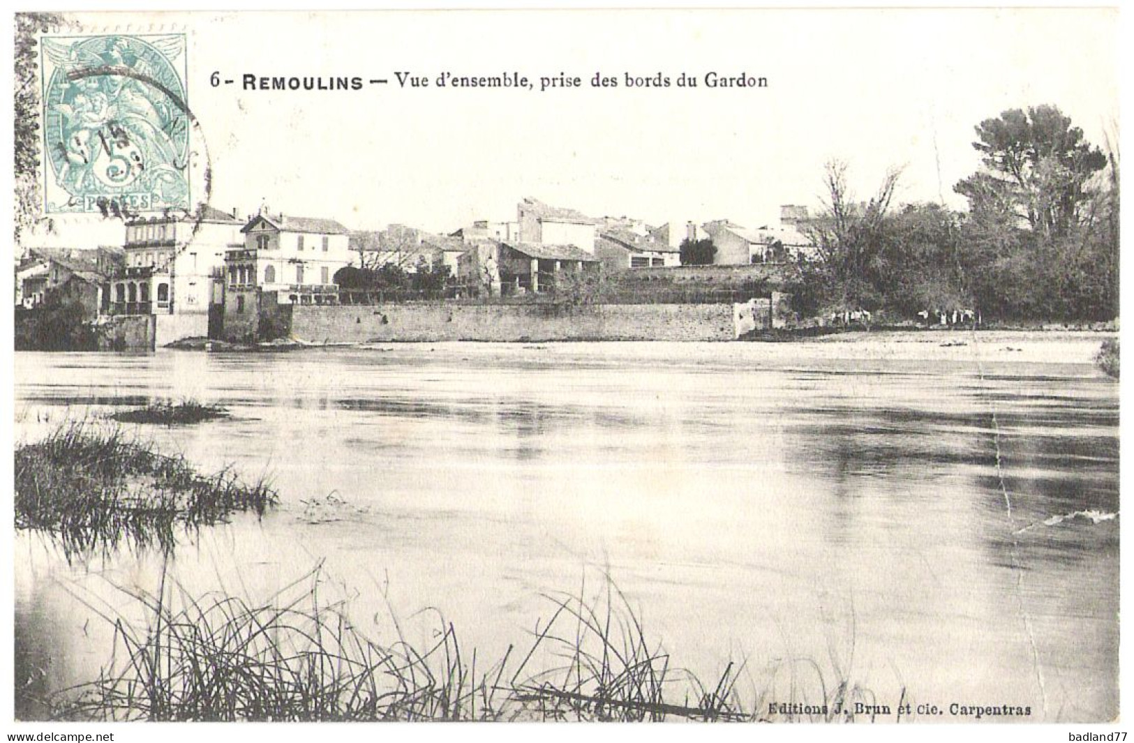 30 - REMOULIN - Vue D'ensemble, Prise Du Bord Du Gardon - Other & Unclassified