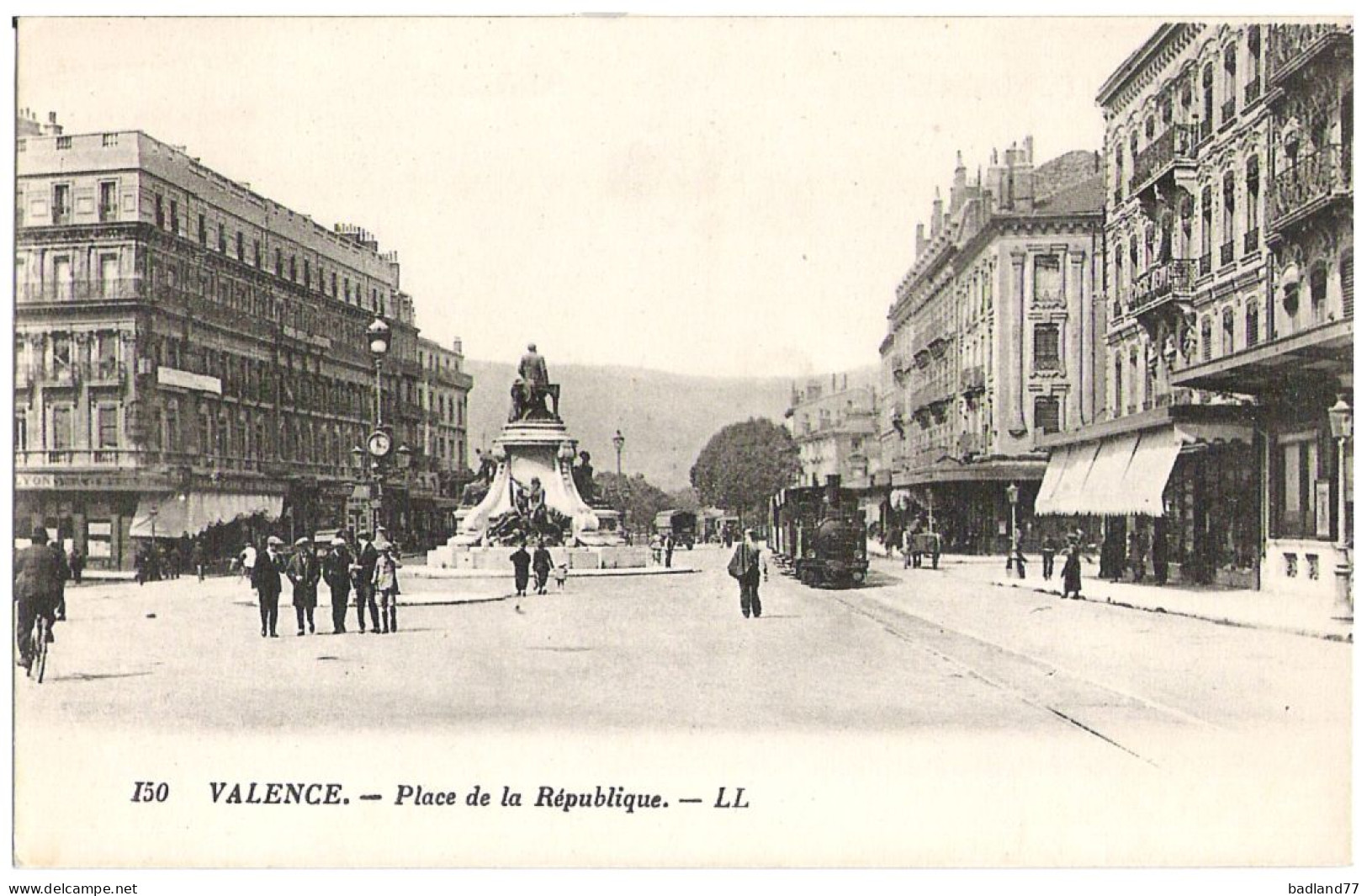 26 - VALENCE - Place De La République - Train Vapeur - Valence