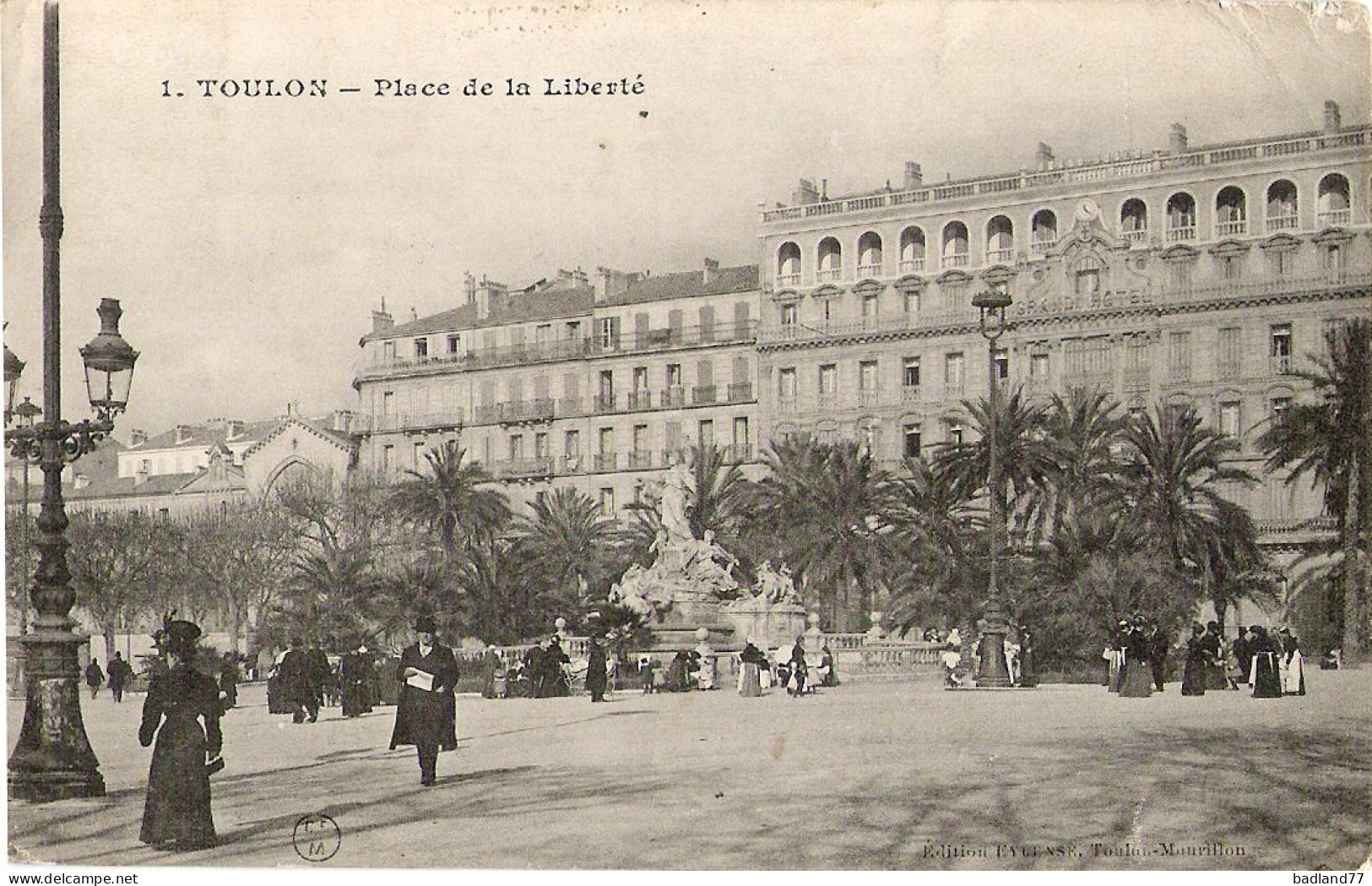 83 - TOULON - Place De La Liberté  (animée)  - Toulon
