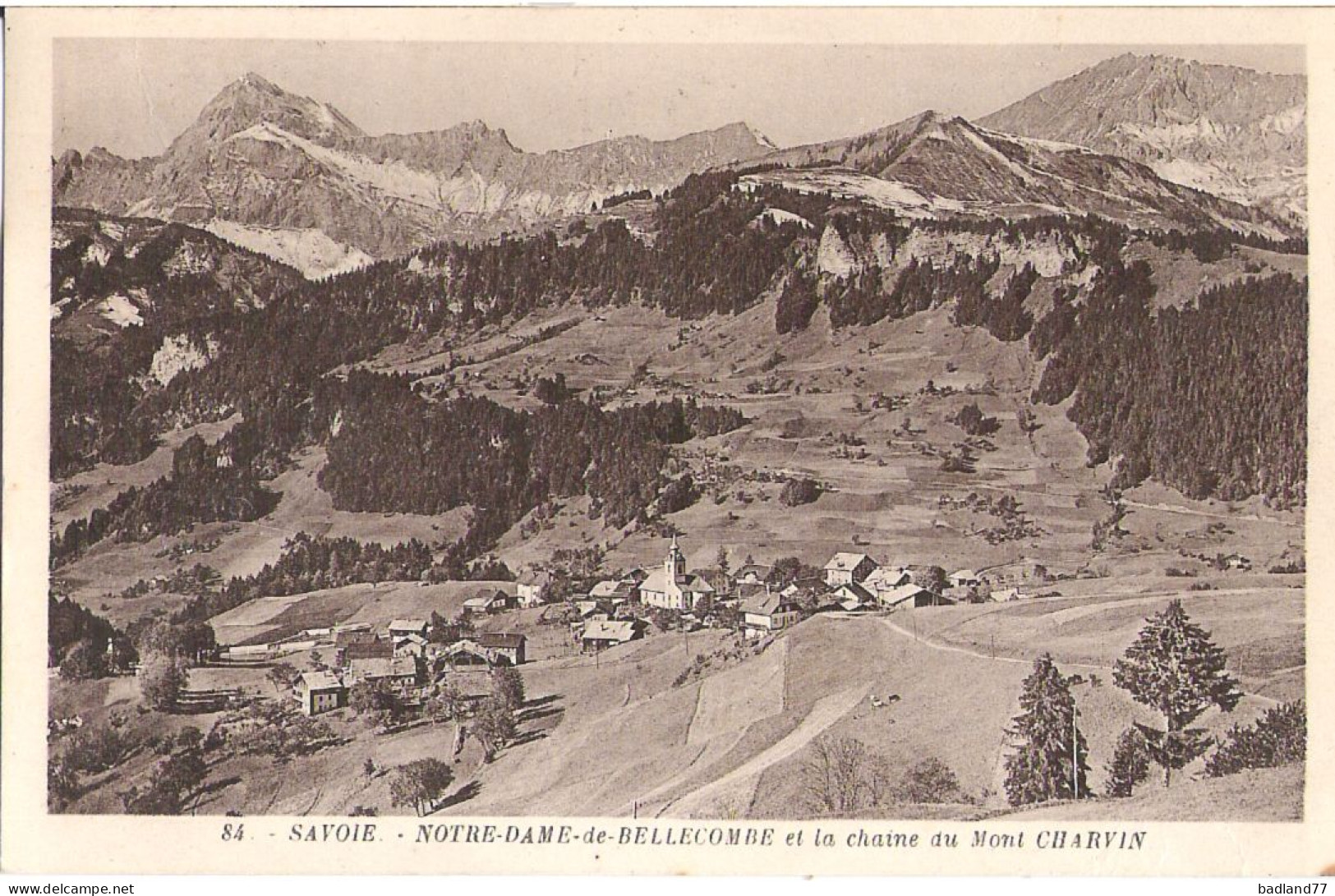 73 - NOTRE-DAME-de-BELLECOMBE - Chaîne Du Mont Charvin - Autres & Non Classés