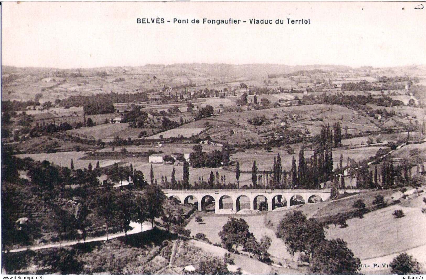 24 - BELVES - Pont De Fongaufier - Viaduc Du Terriol - Other & Unclassified