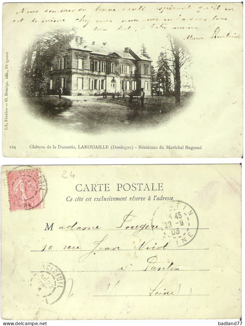 24 - LANOUAILLE - Château De La Durantie - Other & Unclassified