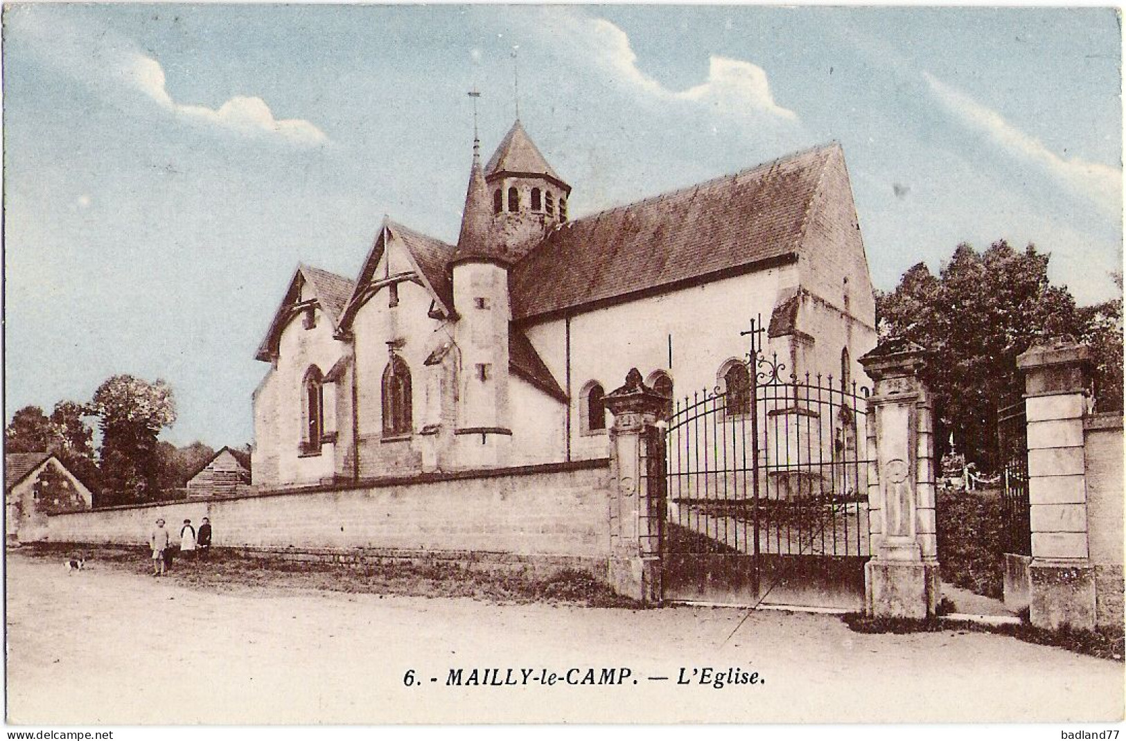 10 - MAILLY LE CAMP - L'Eglise - Autres & Non Classés