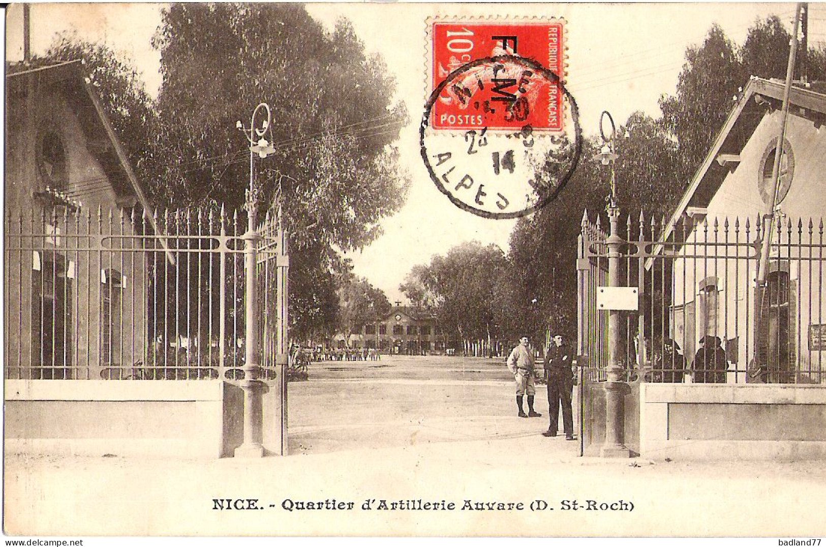 06 - NICE - Quartier D'artillerie Auvare - Andere & Zonder Classificatie