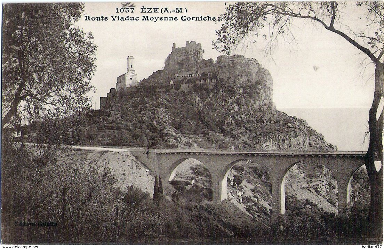 06 - EZE - Route Viaduc Moyenne Corniche - Eze