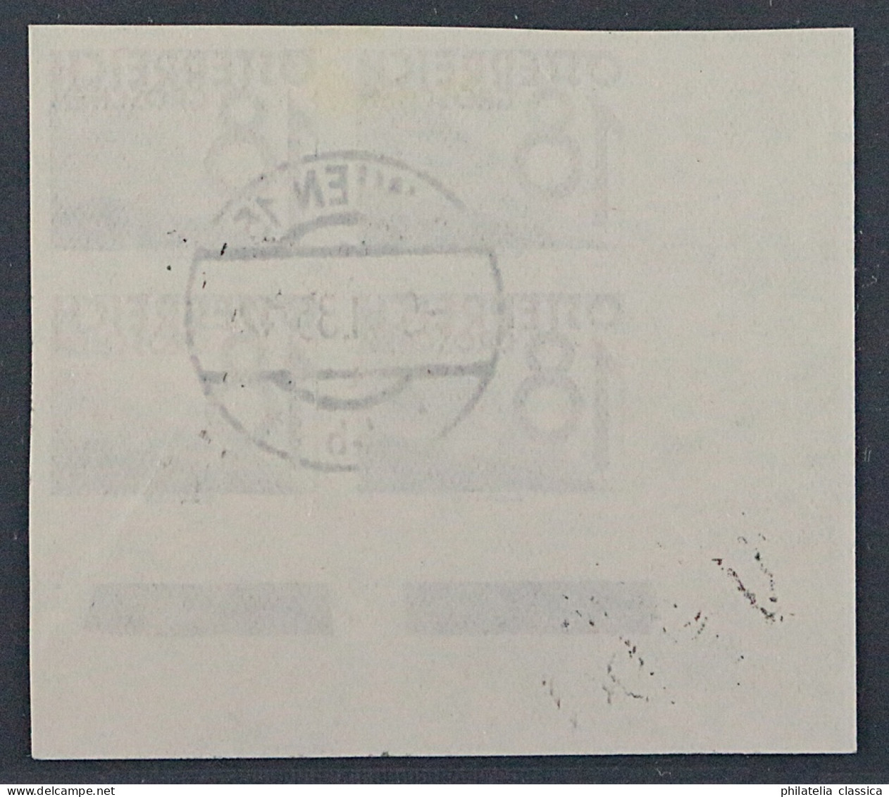 1925, PORTO 144 U, 18 H. Blau UNGEZÄHNT, VIERERBLOCK Gestempelt, Große RARITÄT ! - Postage Due
