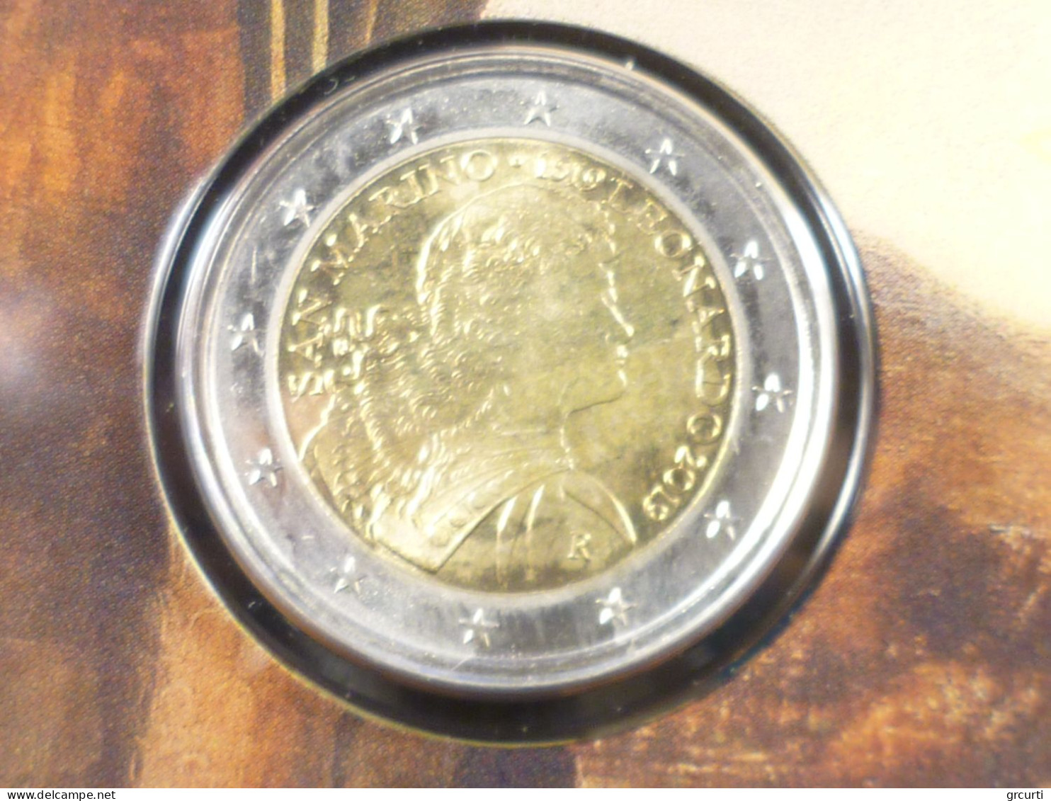 San Marino - 2 Euro 2019 - 500°morte Leonardo Da Vinci - UC# 109 - San Marino