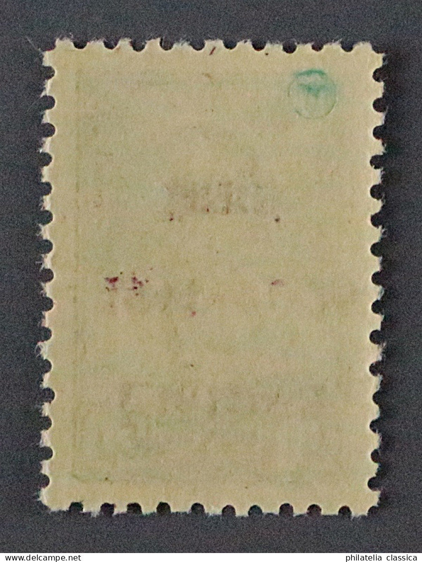 ZARASAI  4 B K,  20 K. AUFDRUCK KOPFSTEHEND, Postfrisch, Fotoattest KW 1200,- € - Bezetting 1938-45