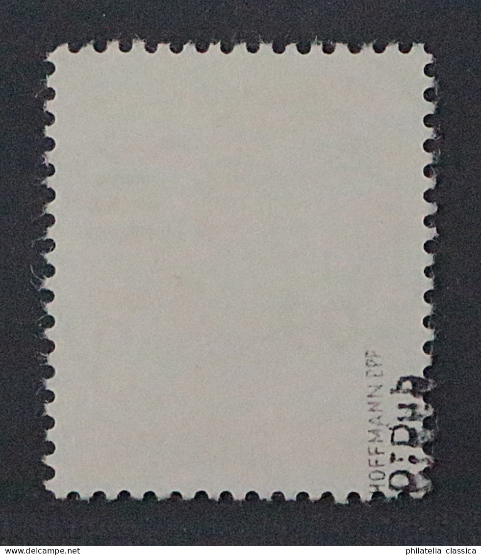 SAARLAND 227 II K, Aufdruck KOPFSTEHEND, Gestempelt, Fotoattest BPP ! KW 750,- € - Used Stamps