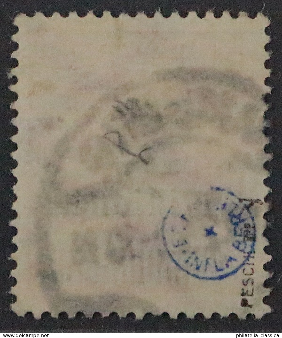 Dt. Reich  309 Y, 2 Mio. Mk. Liegendes Wasserzeichen, Selten, Geprüft KW 450,- € - Used Stamps