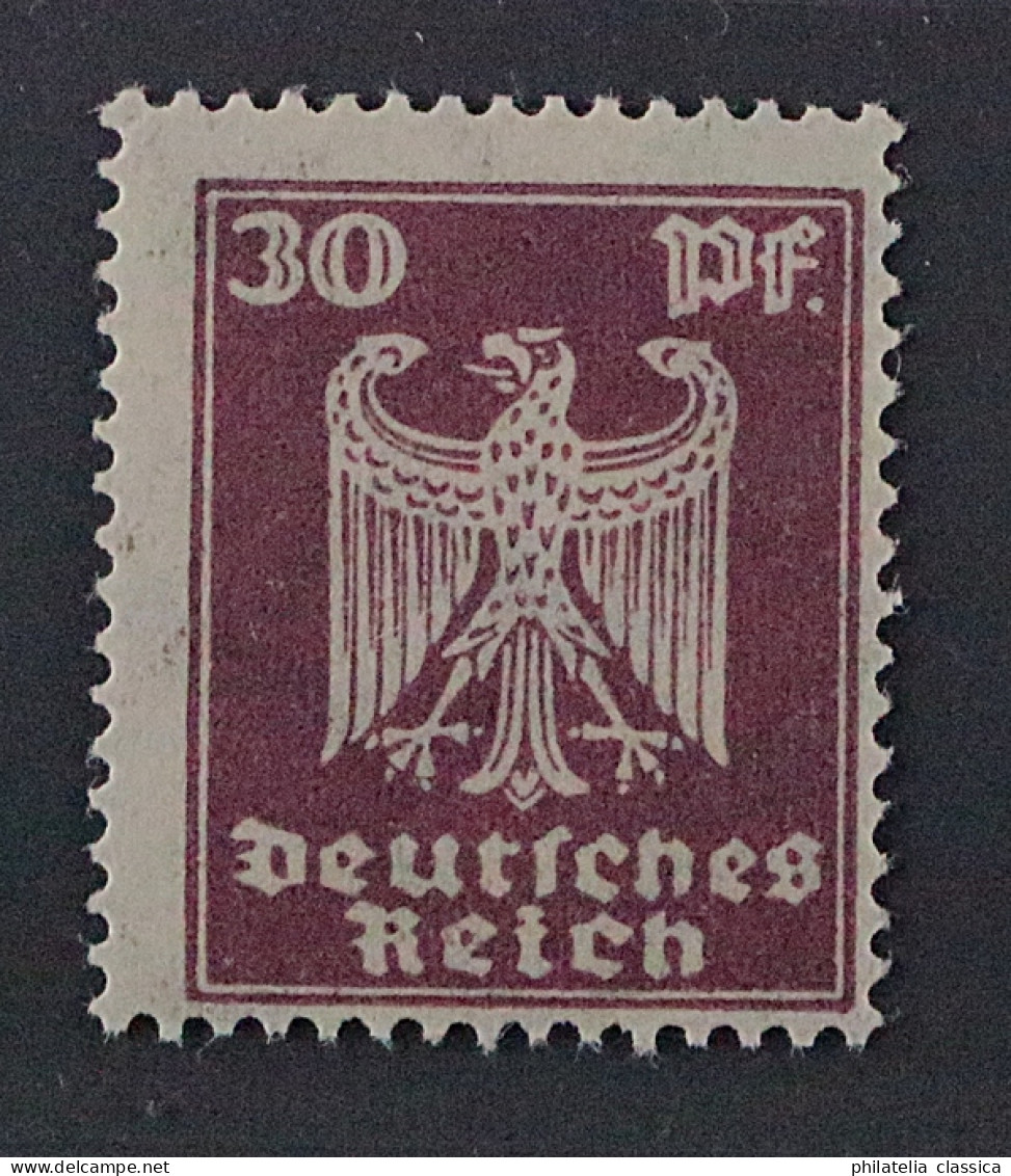 Dt. Reich  359 F **  Adler 30 Pfg. Markenbild Rückseitig, Postfrisch, SELTEN - Unused Stamps