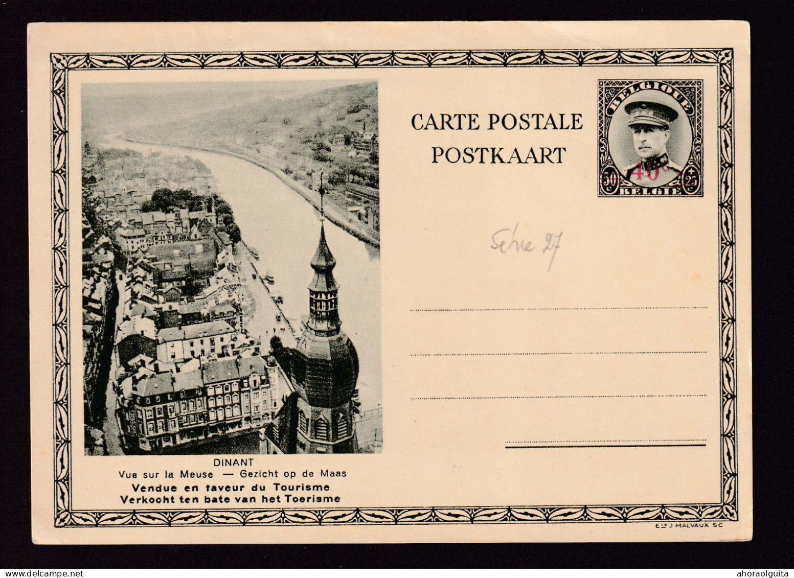 DDGG 254 A -- Entier Illustré Képi Série No 27 - Dinant - ETAT NEUF - Illustrated Postcards (1971-2014) [BK]