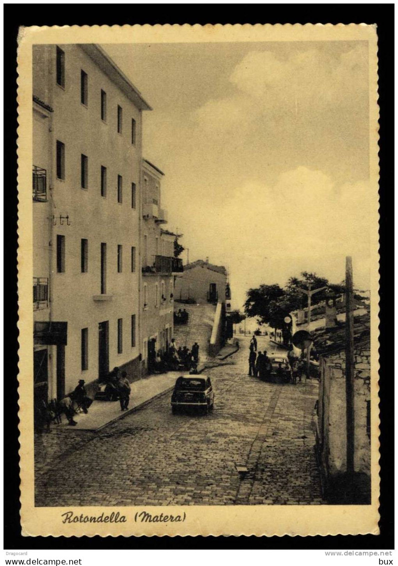 ROTONDELLA  MATERA BASILICATA  NON    VIAGGIATA COME DA FOTO - Matera