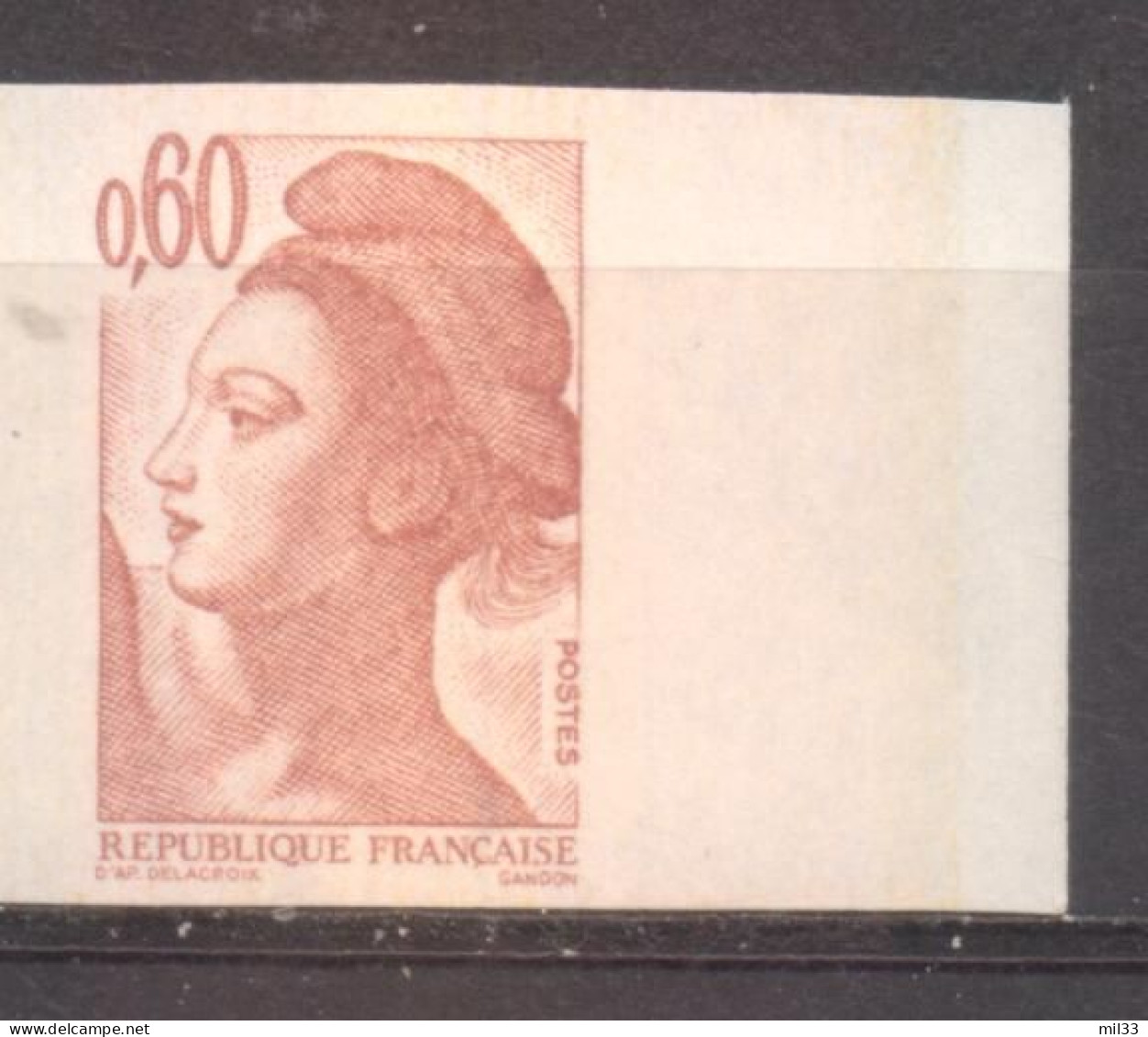 0,60 F Liberté De Gandon YT 2239 De 1982 Sans Trace De Charnière - Zonder Classificatie