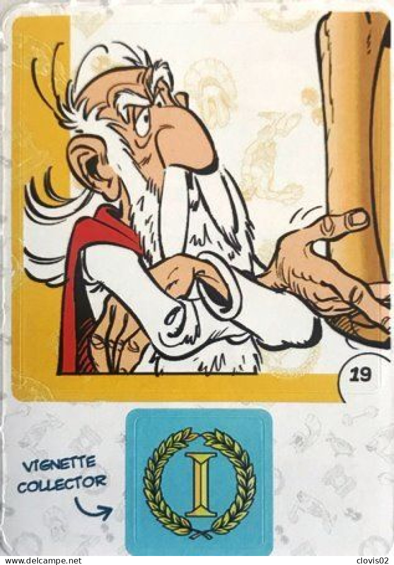 19 - Astérix Aux Jeux Olympiques Collector Cora/Match 2024 Sticker Vignette - Andere & Zonder Classificatie