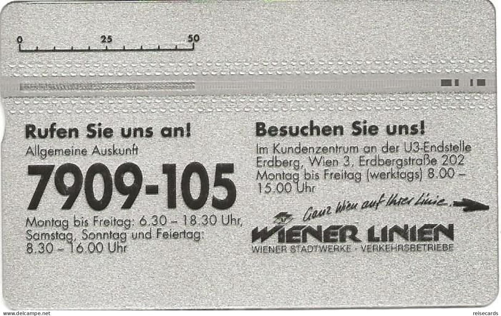 Austria: Telekom - 1997 702A Wiener Linien, Tram - Austria