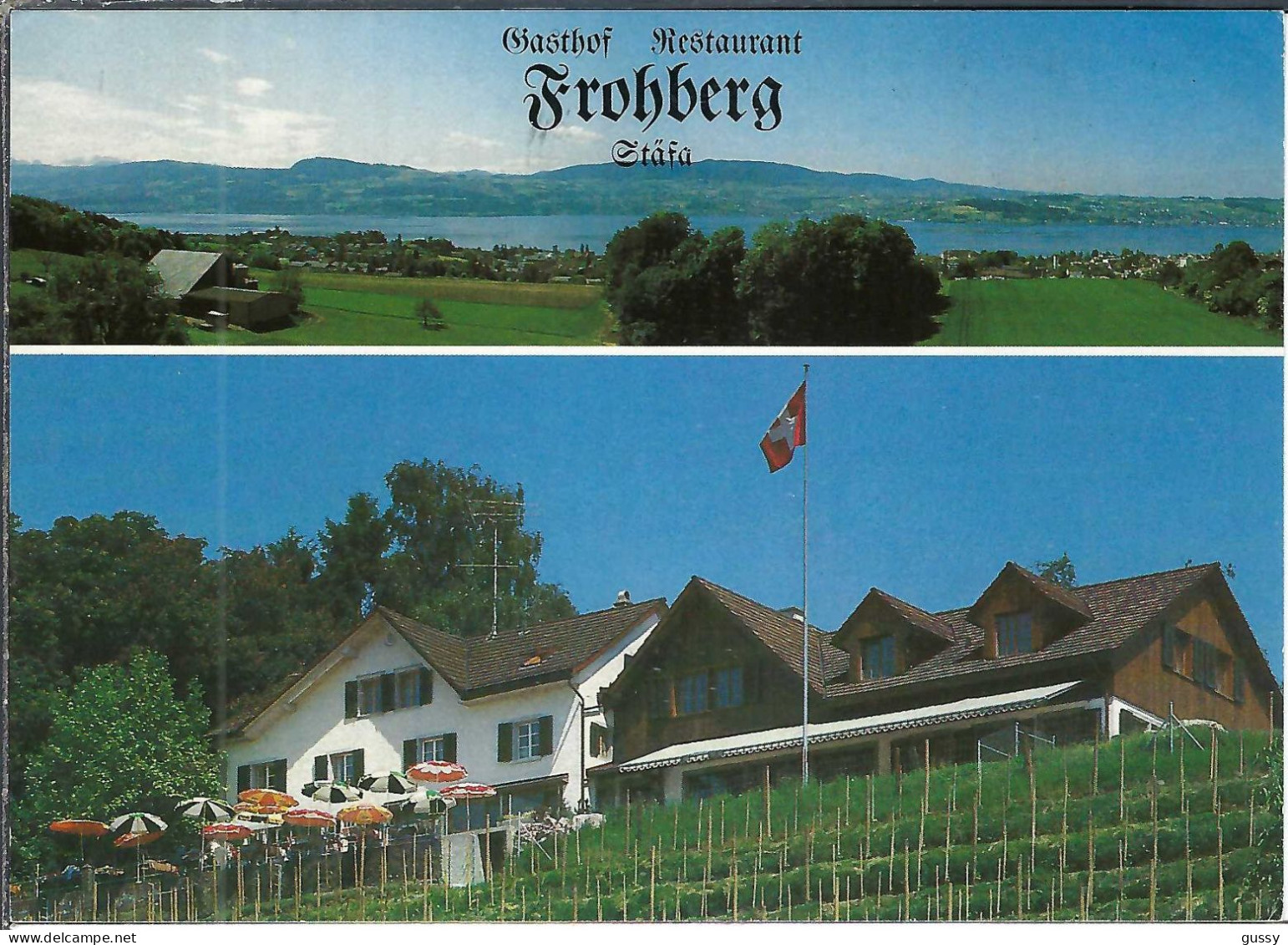 SUISSE Ca.1989: CP Ill.  De Zürich Pour Vandoeuvres - Storia Postale