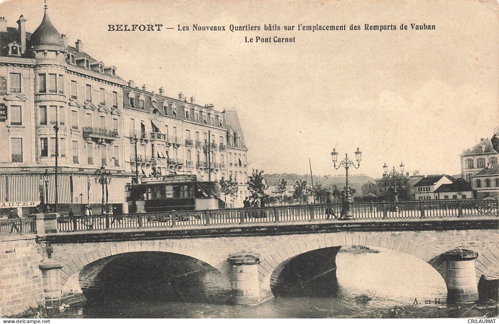 90-BELFORT LE PONT CARNOT-N°T5268-C/0185 - Belfort - Ville