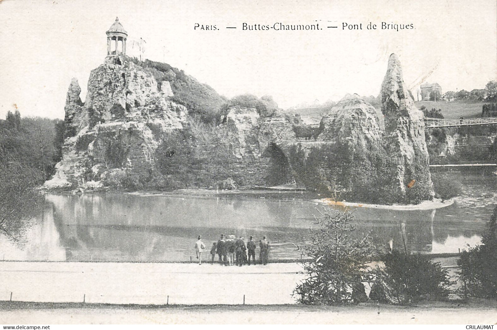 75-PARIS BUTTES CHAUMONT-N°T5268-C/0167 - Sonstige & Ohne Zuordnung