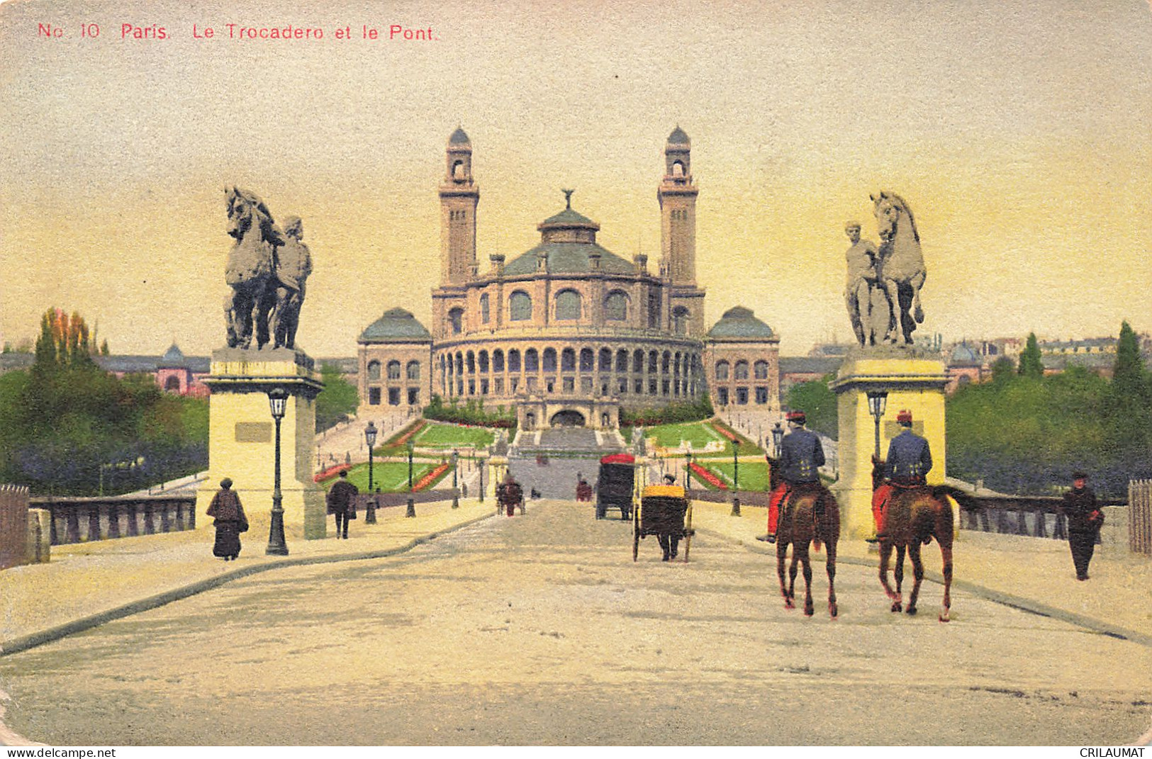 75-PARIS- LE TROCADERO-N°T5268-B/0201 - Sonstige & Ohne Zuordnung