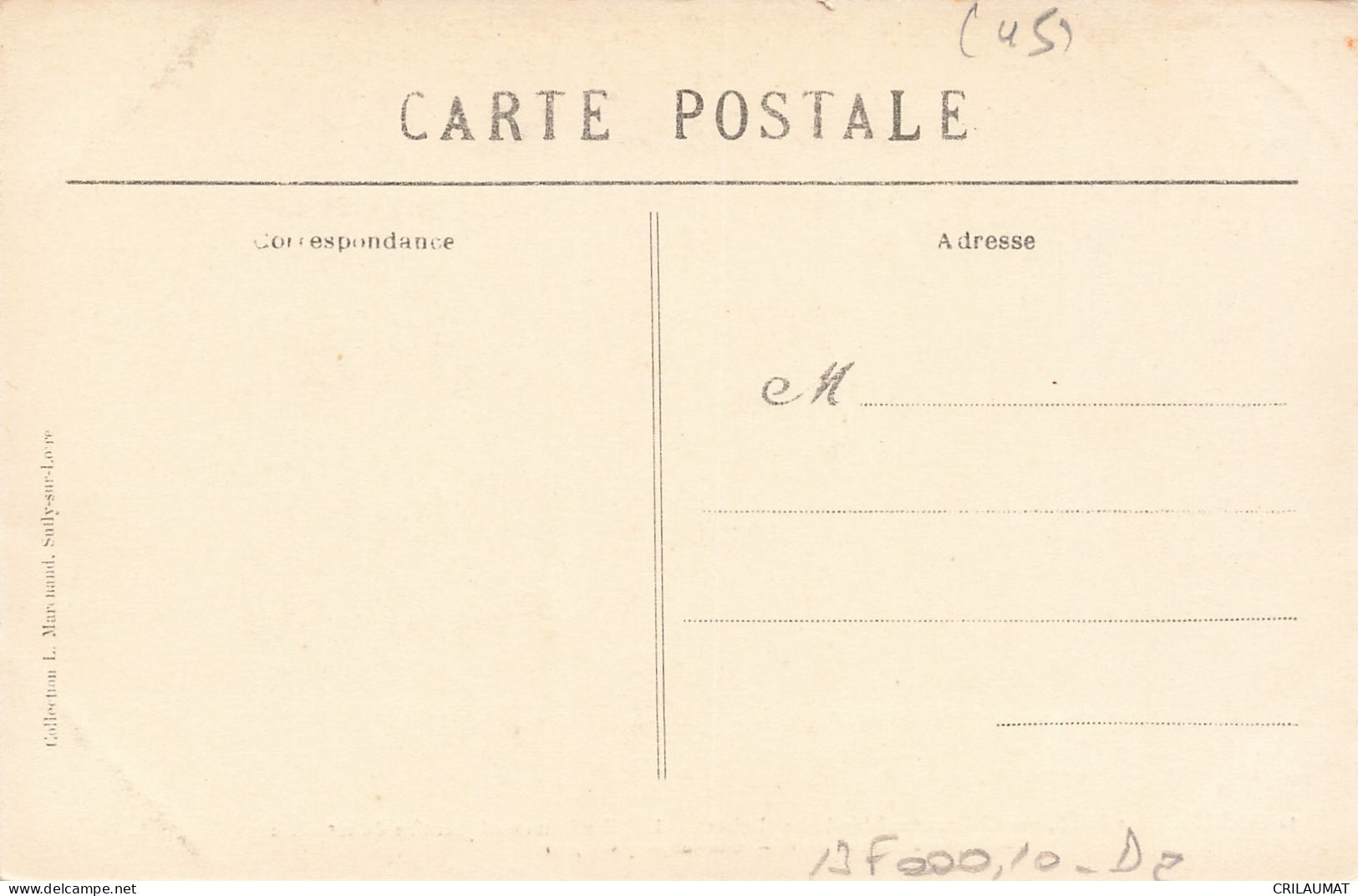 45-GERMIGNY DES PRES-N°T5268-A/0397 - Other & Unclassified