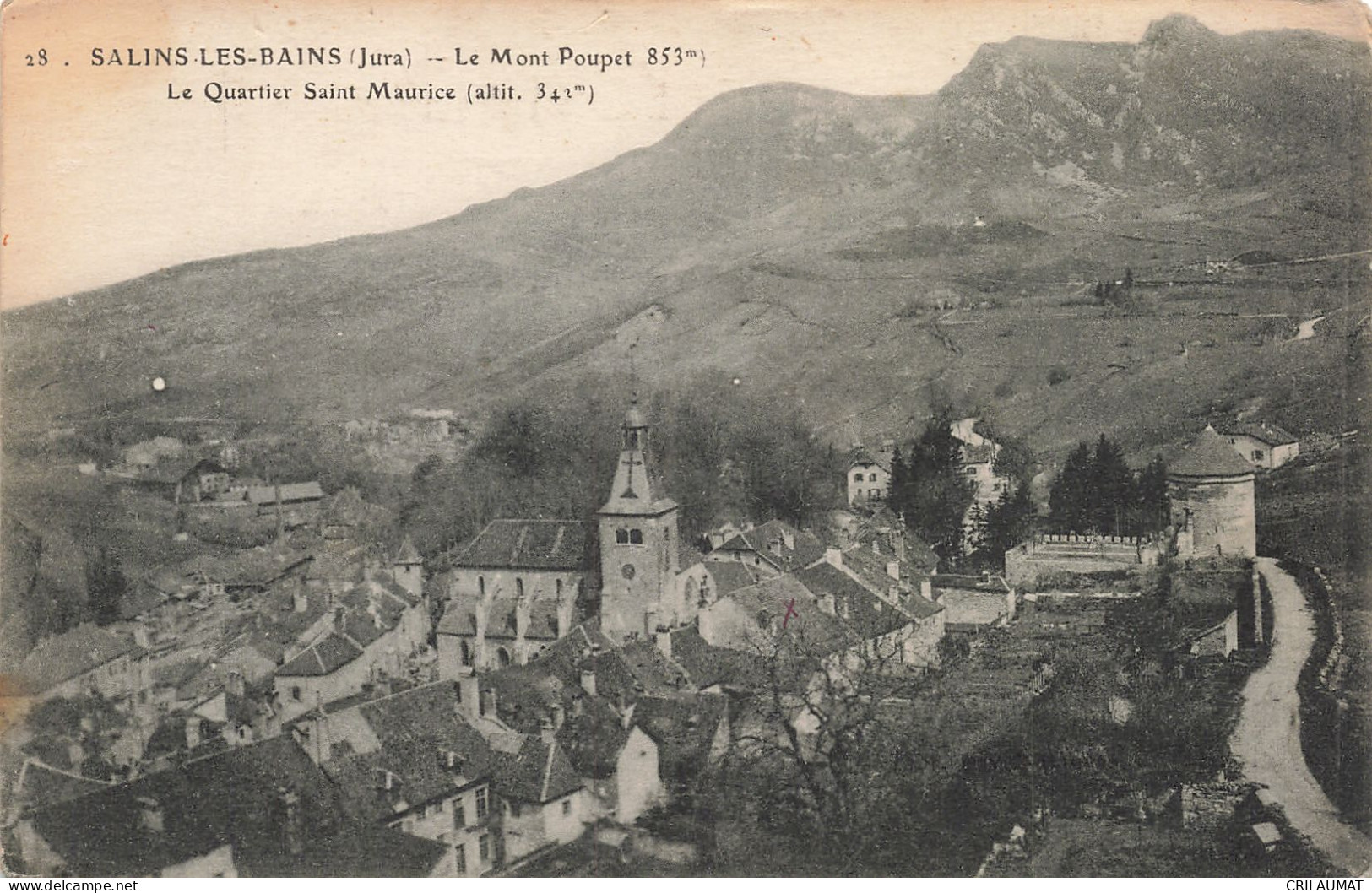 39-SALINS LES BAINS-N°T5268-A/0371 - Sonstige & Ohne Zuordnung