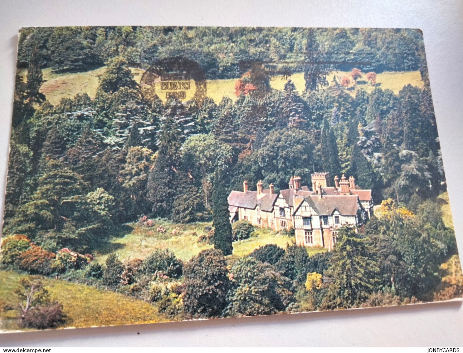 Youth Hostel,Tyndwr Hall,Llangollen.used Postcard.#50. - Denbighshire