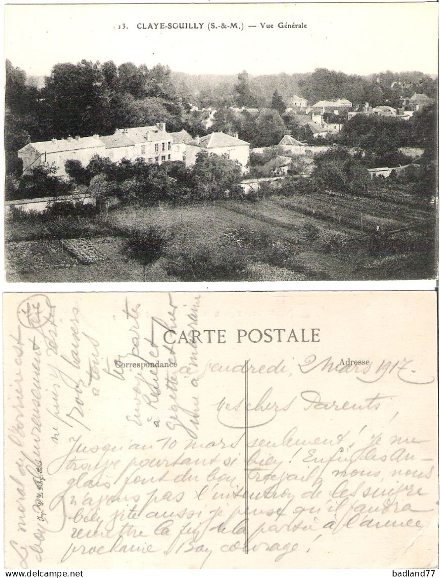 77 - CLAYE-SOUILLY - Vue Générale - Other & Unclassified