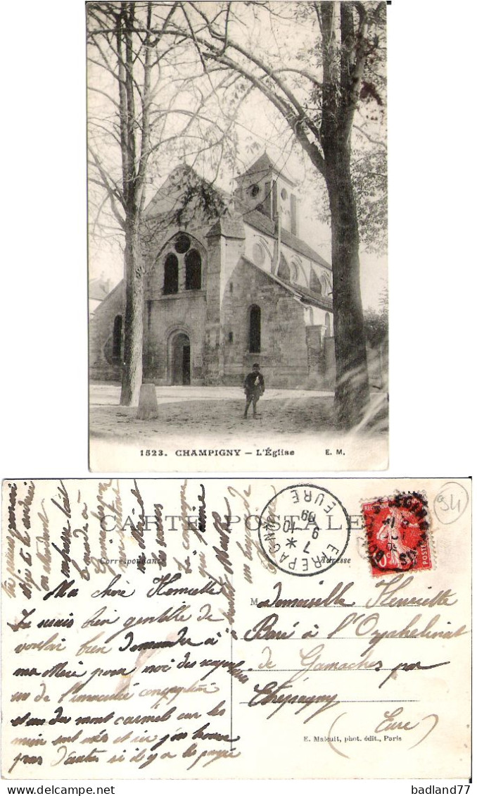 94 - CHAMPIGNY - L Eglise - Champigny Sur Marne