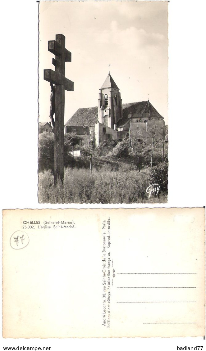 77 - CHELLES - L'Eglise St-André - Chelles