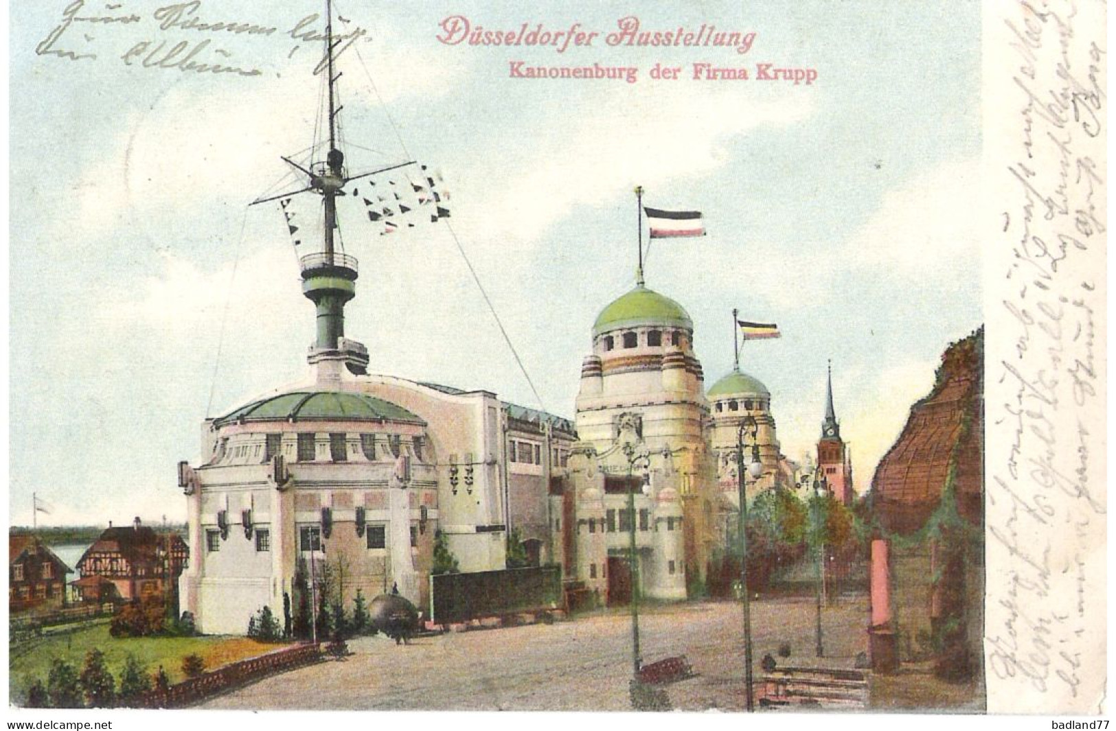 DE - Düsseldorfer Ausstellung - Kanonenburg Der Firma Krupp  - Duesseldorf