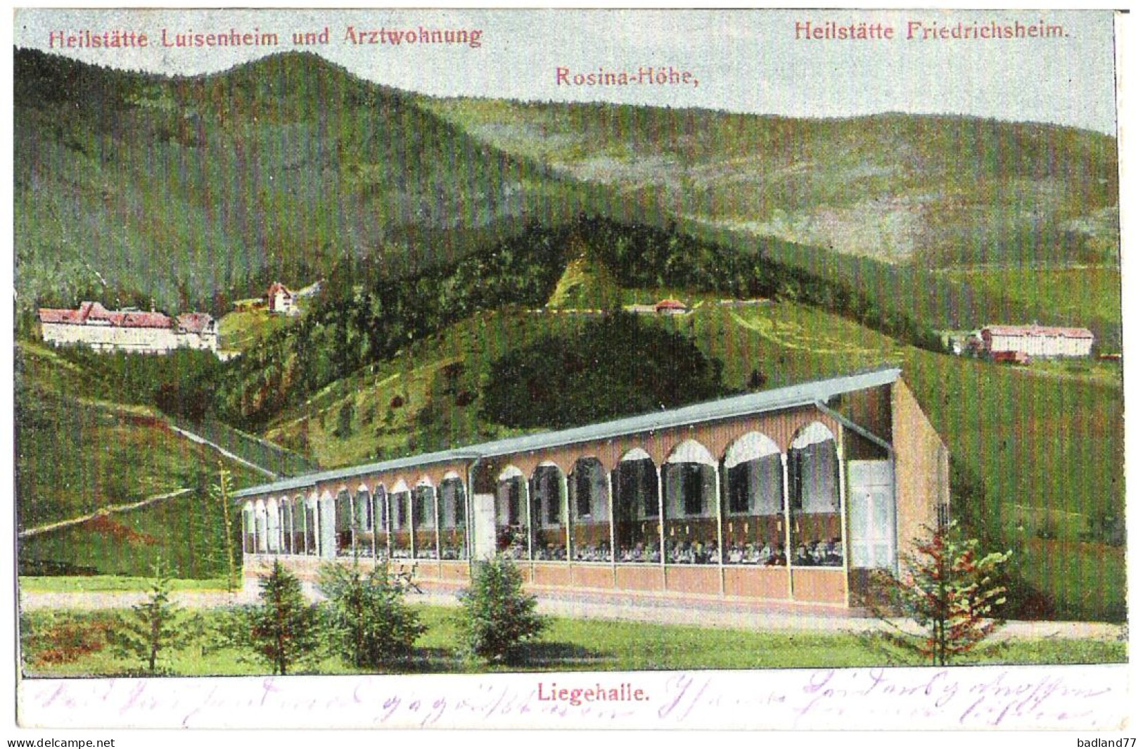 DE - Liegehalle - Heïlstatte Luisenheim Und Arztwohnung  - Autres & Non Classés