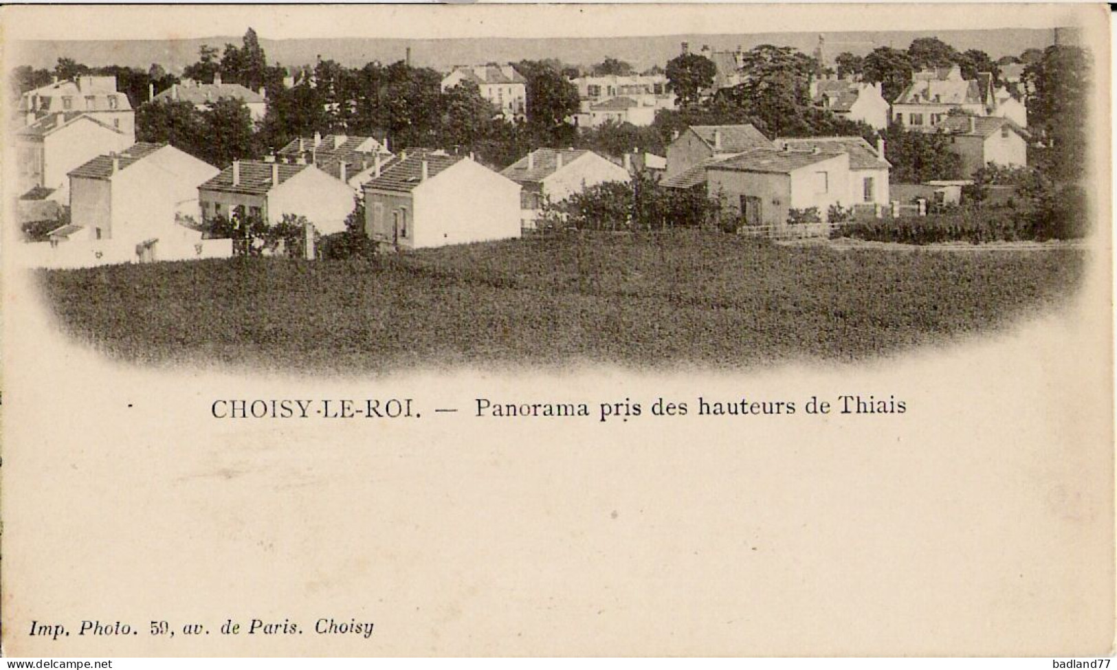 94 - CHOISY LE ROI - Panorama Pris Des Hauteurs De Thiais  - Choisy Le Roi