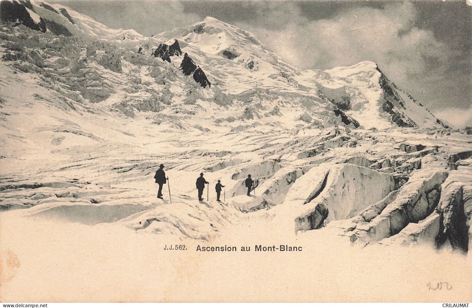 74-ASCENSION DU MONT BLANC-N°T5268-D/0359 - Otros & Sin Clasificación